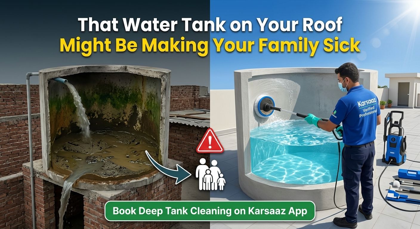 That Water Tank on Your Roof Might Be Making Your Family Sick