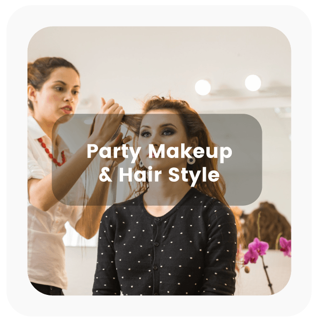  Party Makeup and Hairstyle