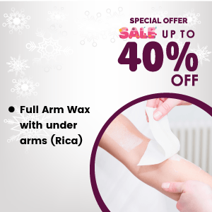 Full Arms Wax with Under Arms