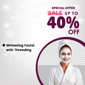 Whitening Facial with Threading