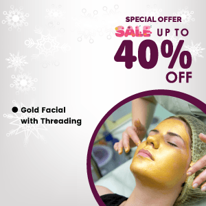 Gold Facial with Threading Gold Facial with Threading