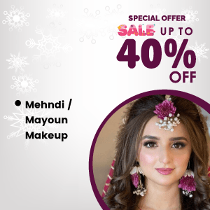Mehndi/Mayun Makeup