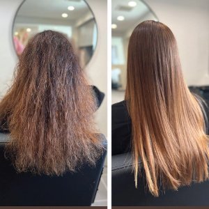 Keratin Treatment Hip Length